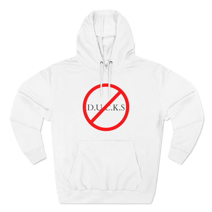 Ducks Christian Black Words Hoodie