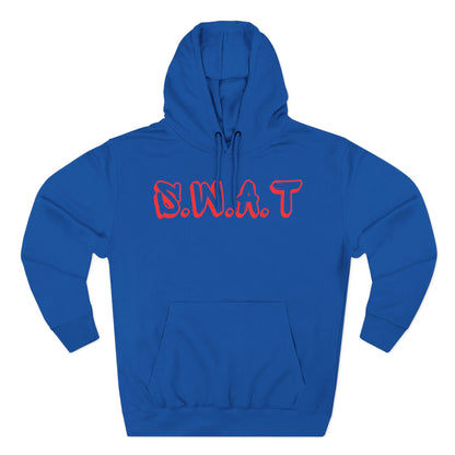 Swat Christian Red Words Hoodie