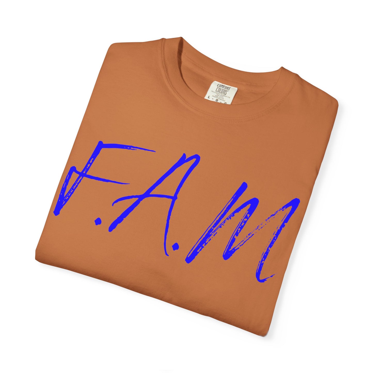Fam Christian Blue Letters & Image