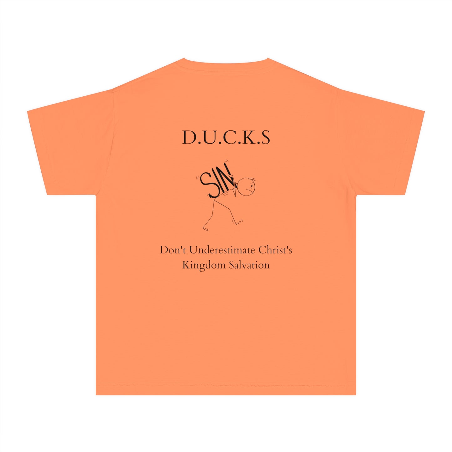 Youth Ducks Christian Black Words