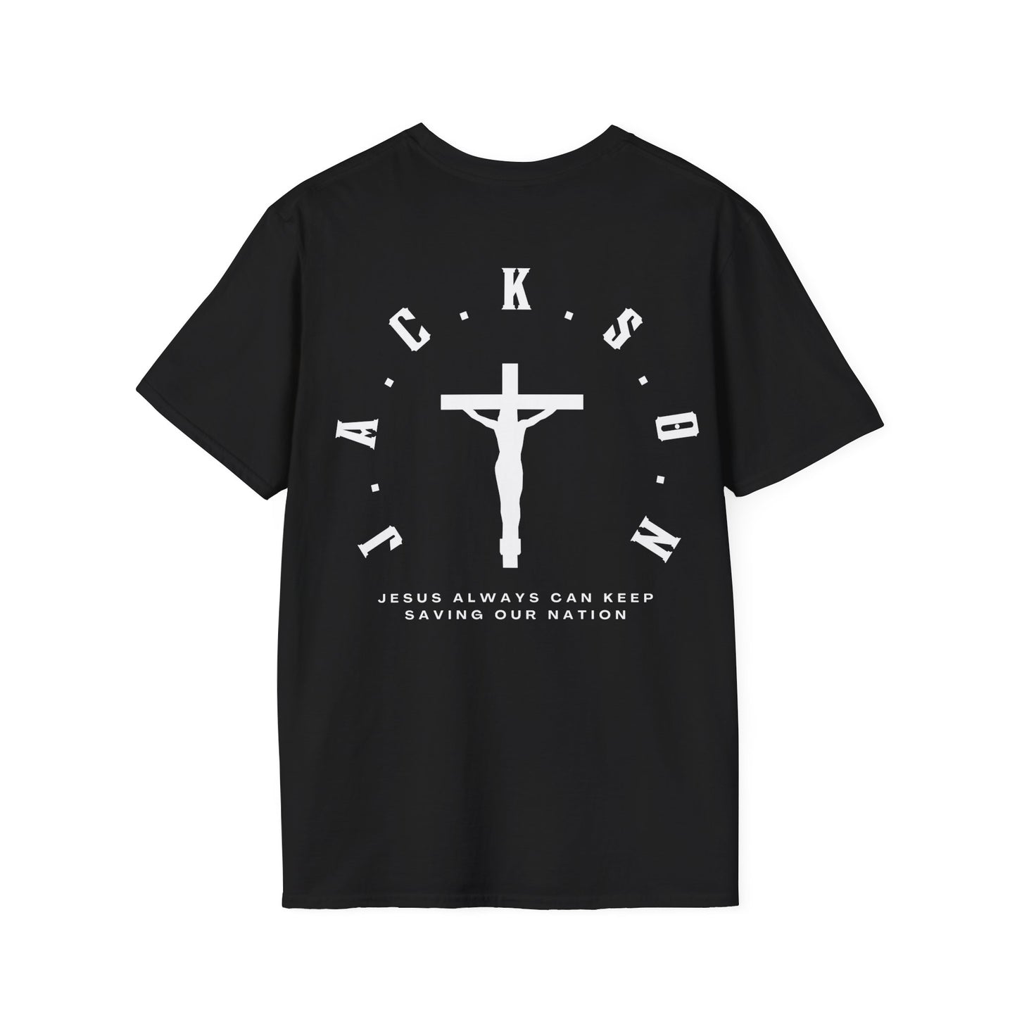Jackson Believing Christian White Letters & Cross