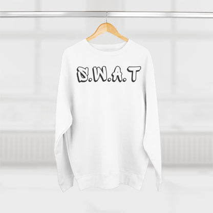 Adult Swat Christian Black Words Crewneck