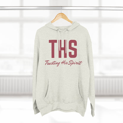 Adult THS Christian Marron Letters Hoodie