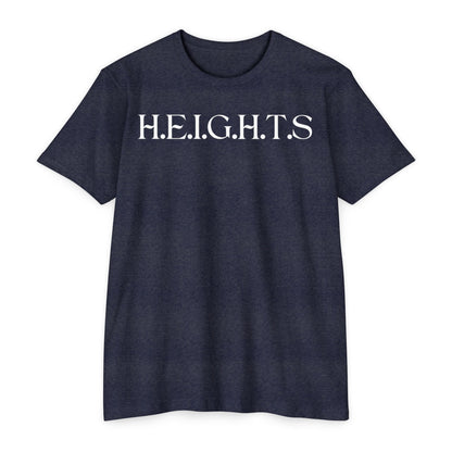 Adult Heights Christian Black Letters & Image Specialty Premium tee