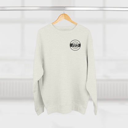 Adult 105 Christian Black and White Letters Crewneck