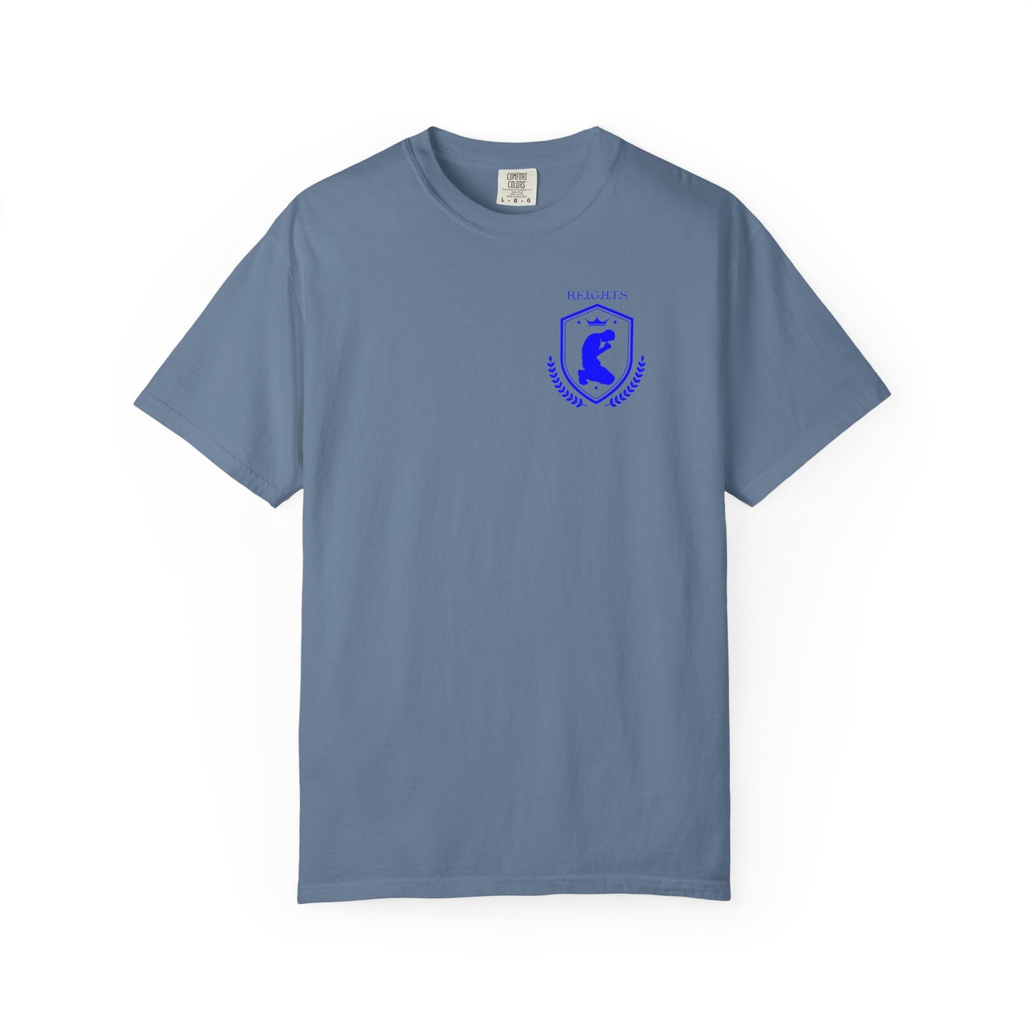 Heights Christian Blue Letters & Image