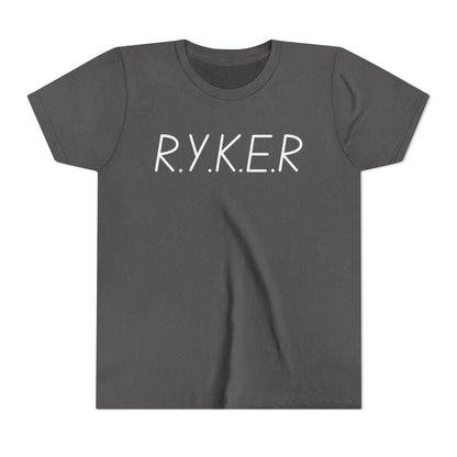 Youth RYKER Christian White Letters