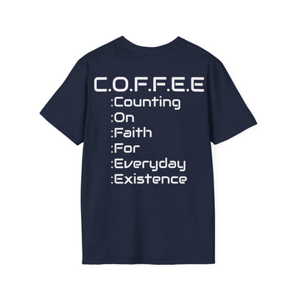 Adult Coffee Christian White Words Only