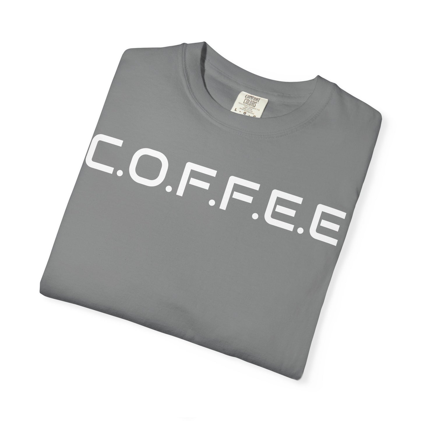 Adult Coffee Christian White Letters & Image