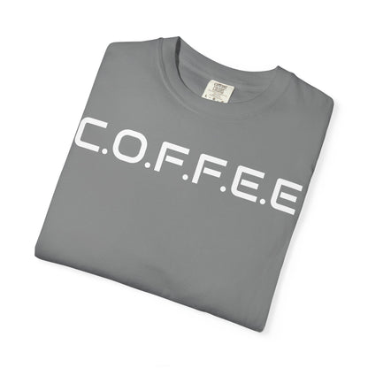 Adult Coffee Christian White Letters & Image