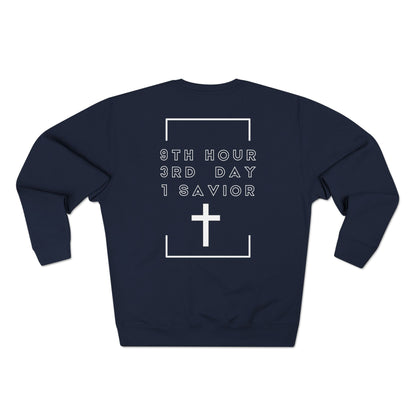 Adult 931 Crewneck White Words