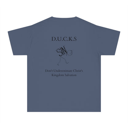 Youth Ducks Christian Black Words