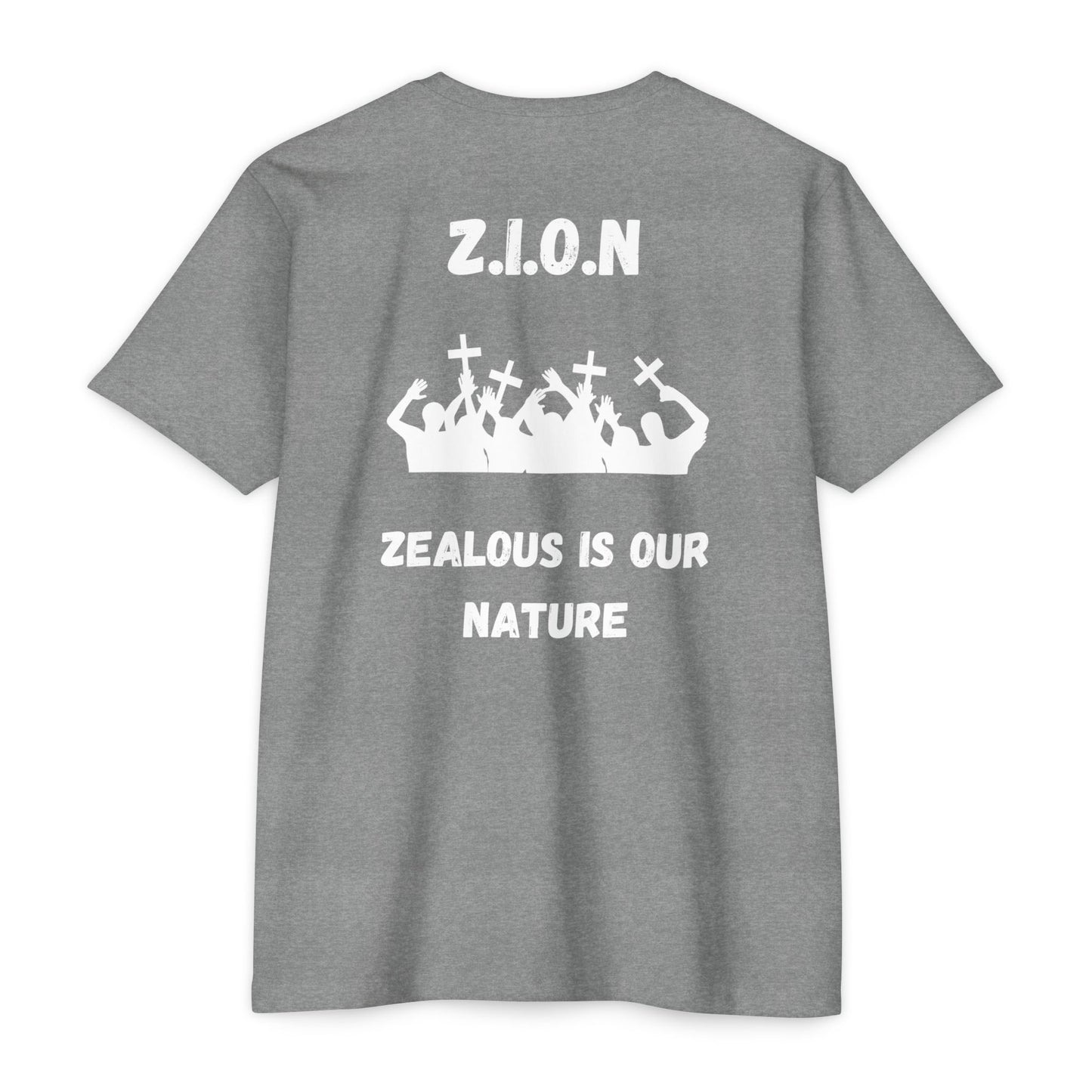 Adult Zion White Words & Image