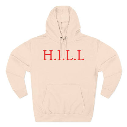 Hill Christian Red Words Hoodie