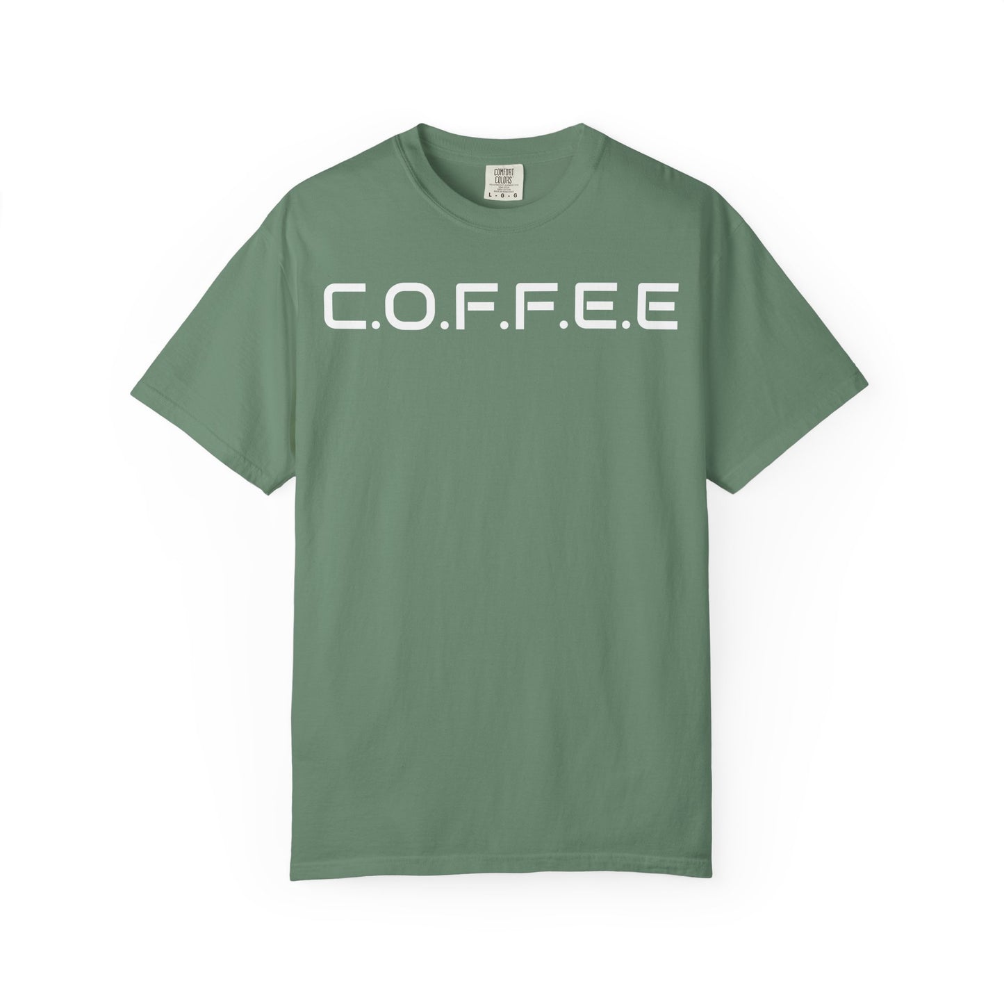 Adult Coffee Christian White Letters & Image