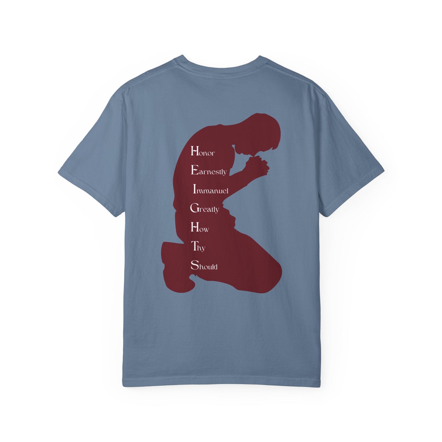 Heights Christian Marron Letters & Image