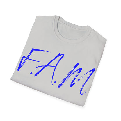 Fam Christian Blue Letters & Image