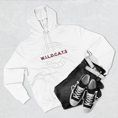 Wildcats Christian Marron Letters & Picture Hoodie
