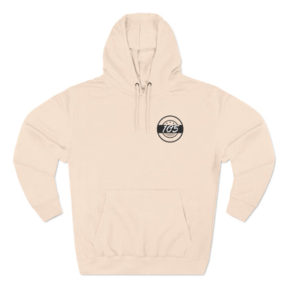 Adult 105 Christian Black and White Letters Hoodie