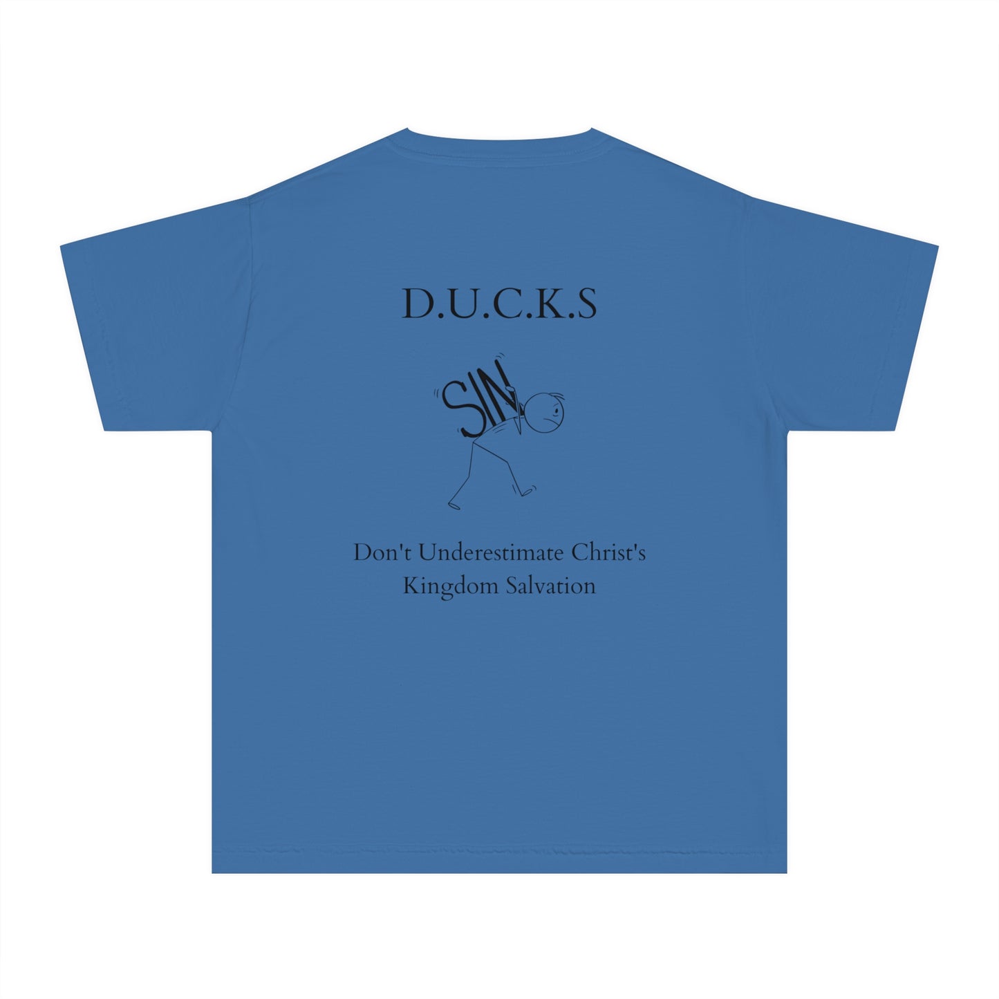 Youth Ducks Christian Black Words