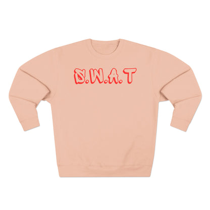 Swat Christian Red Words Crewneck