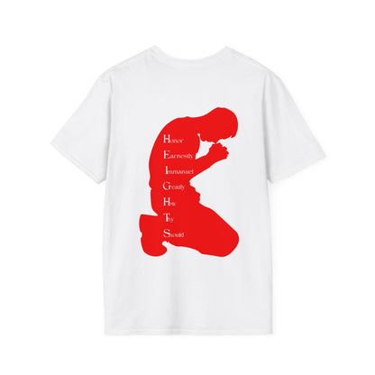 Heights Christian Red Letters & Image