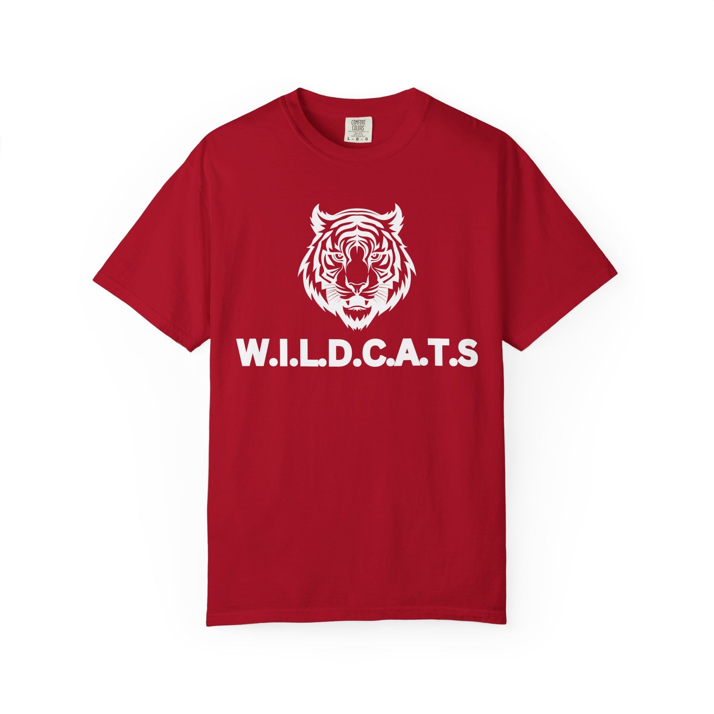 Adult Wildcats White Letters & Picture Specialty Heavyweight