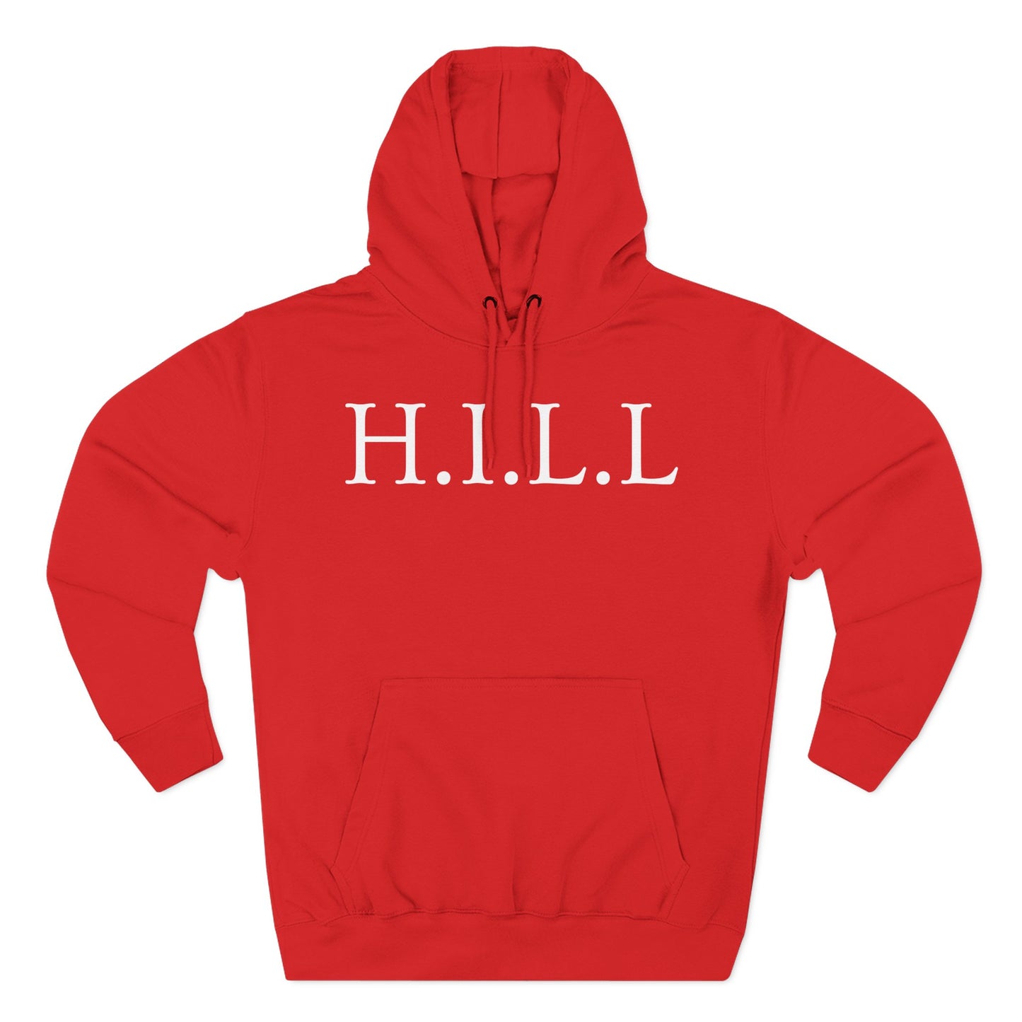 Adult Hill Christian White Words Pullover Hoodie