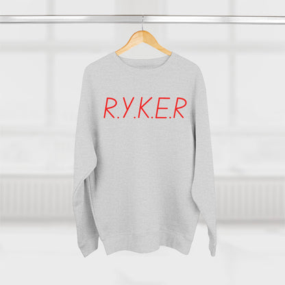 RYKER Christian Red Letters Crewneck