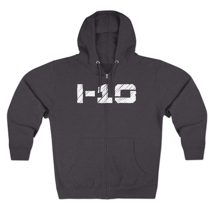 I-10 Christian White Words Hoodie Zipper