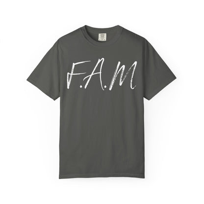 Fam Christian White Letters & Image