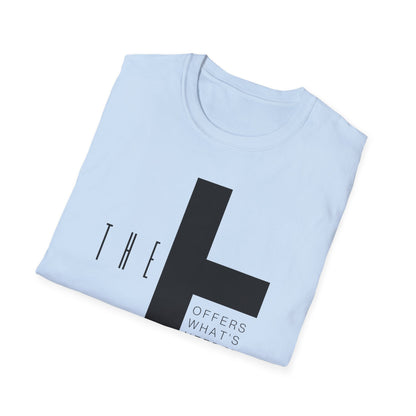 T-Town Black Cross & Letters