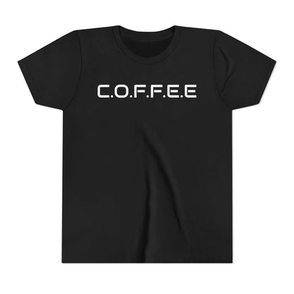 Youth Adult Coffee Christian White Letters & Image