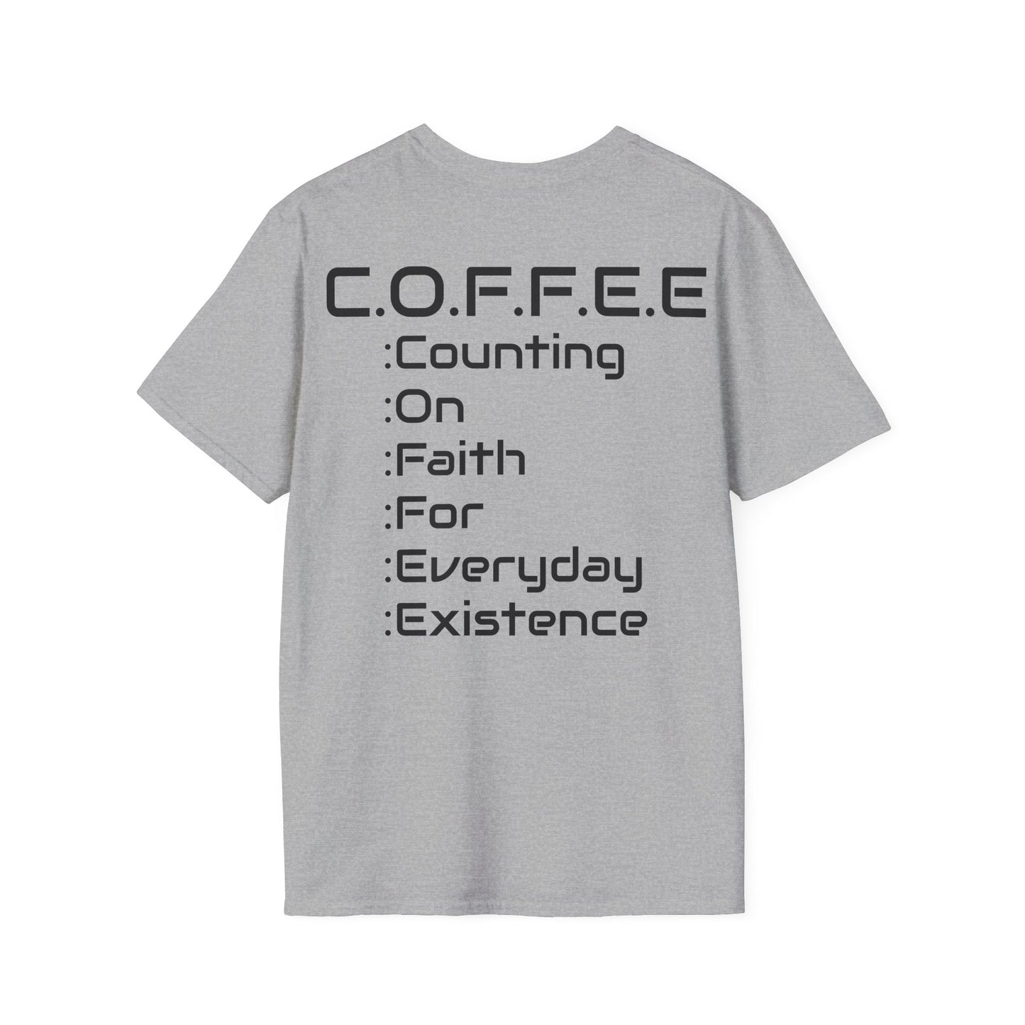 Adult Coffee Christian Black Words Only