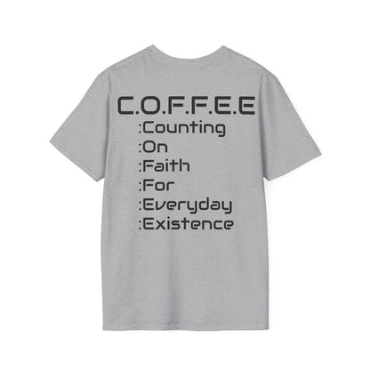 Adult Coffee Christian Black Words Only