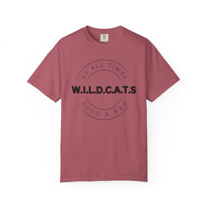 Wildcats Christian Black Letters & Picture