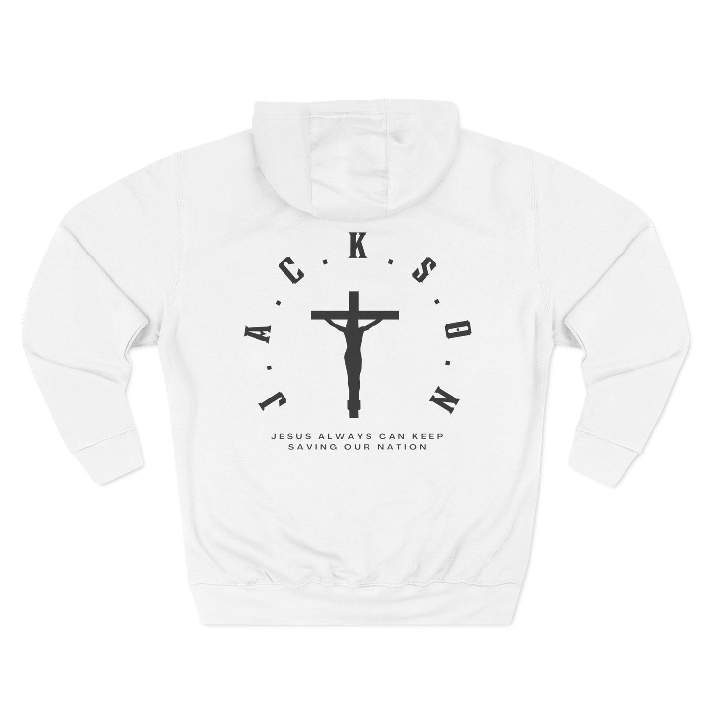 Adult Jackson Black Pullover Hoodie