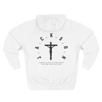 Adult Jackson Black Pullover Hoodie