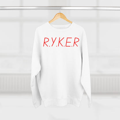 RYKER Christian Red Letters Crewneck