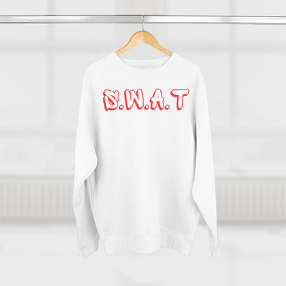 Swat Christian Red Words Crewneck