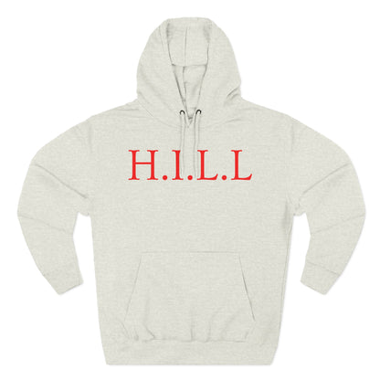 Hill Christian Red Words Hoodie