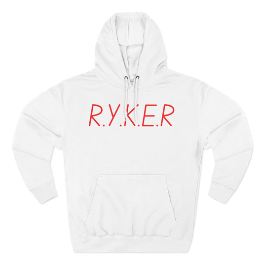RYKER Christian Red Letters Hoodie