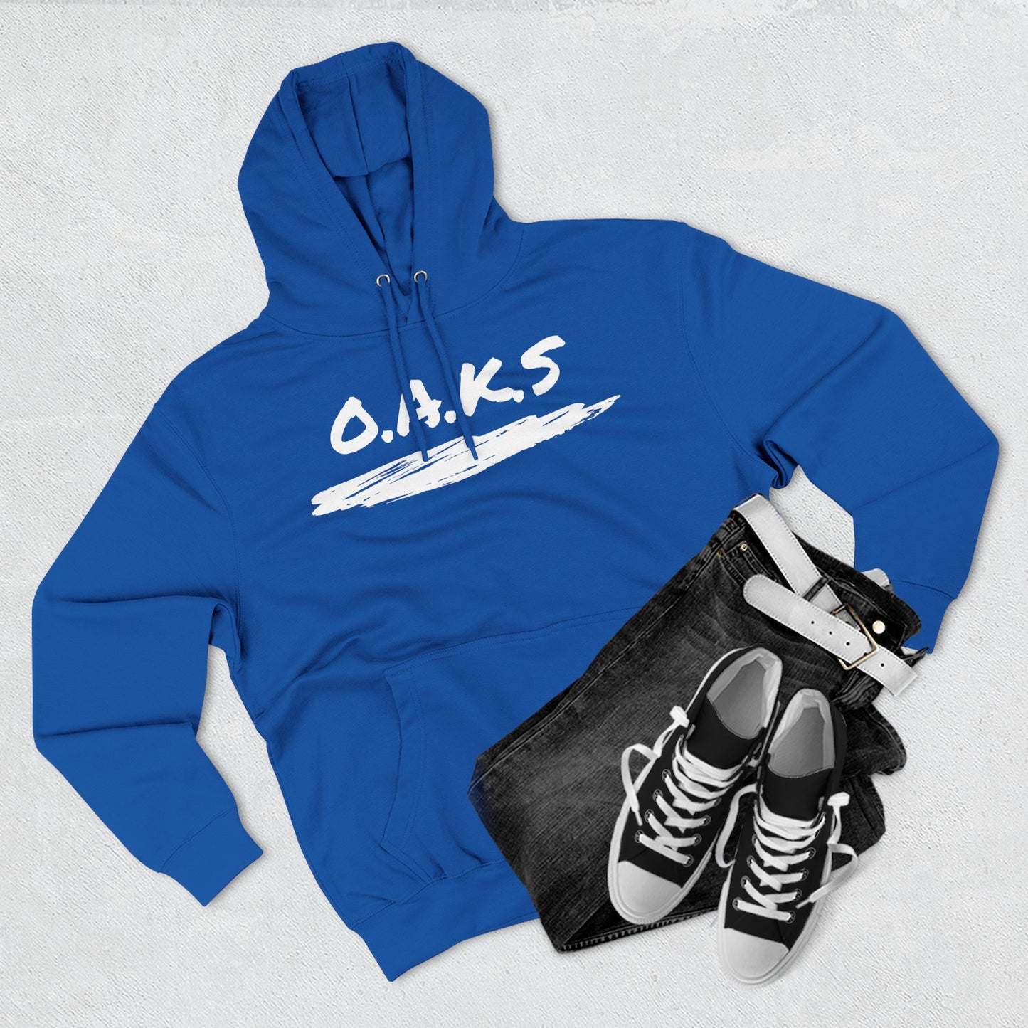 Adult Oaks Christian White Pullover Hoodie