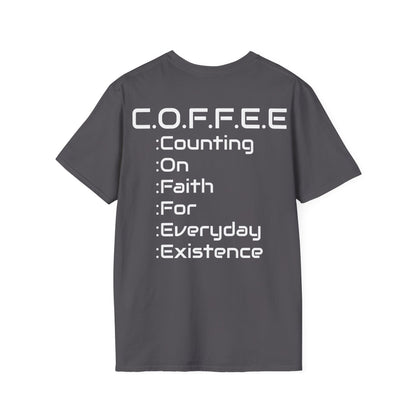 Adult Coffee Christian White Words Only