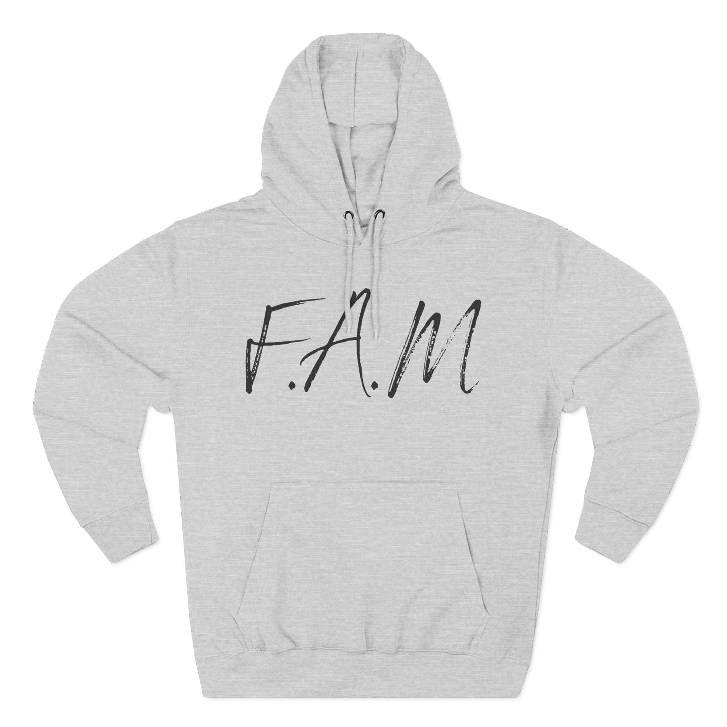 Fam Hoodie Black Words