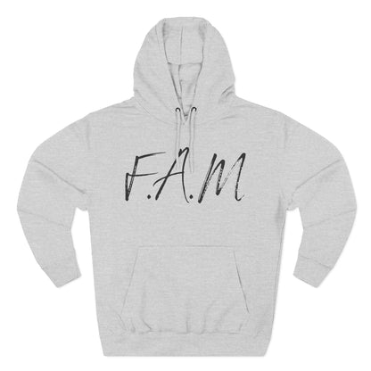 Fam Hoodie Black Words