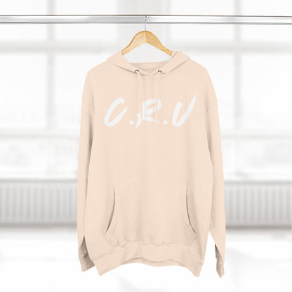 Cru White Hoodie