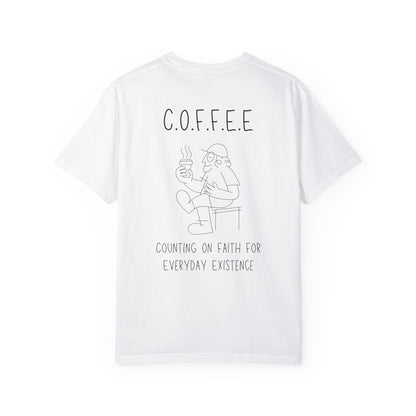 Specialty Adult Coffee Christian Blue Words & Men Image