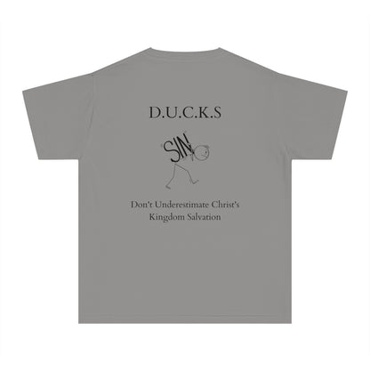 Youth Ducks Christian Black Words