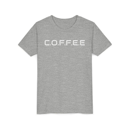 Youth Adult Coffee Christian White Letters & Image